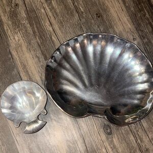 WILTON ARMETALE RW PEWTER CLAM/SHELL TRAY/DISH HORS DOEURVES NEW IN BOX
